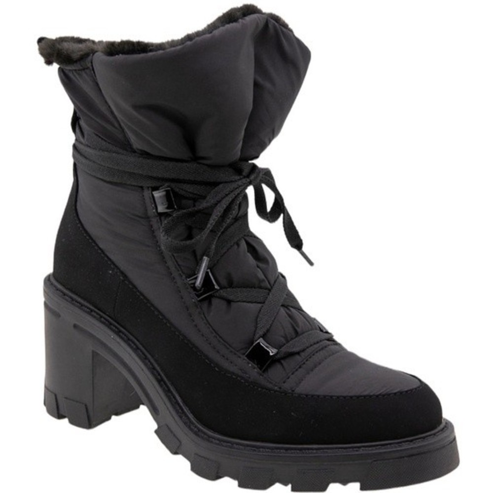 BCBGeneration Women’s Lug Sole Tagli Hiker Booties Size 6.5 Lace-Up